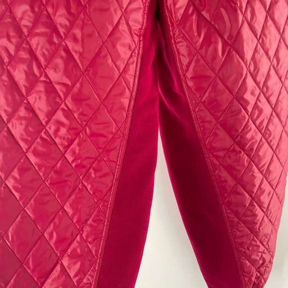 NWT Nike Raspberry Magenta Quilted Nylon Drawstring Joggers Style CJ6256-620 - Picture 8 of 16